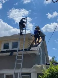 German Village Roof Job